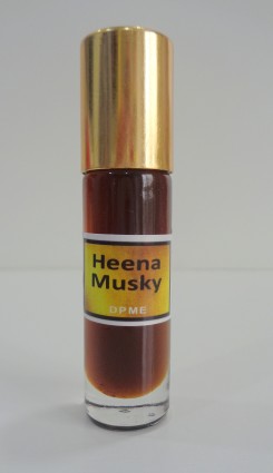 Hina Musky, Attar Perfume Oil Exotic Long Lasting  Roll on